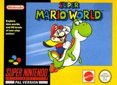 Super Mario World [Yellow Box] - Super Nintendo - Retrocharting