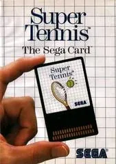 Super Tennis [The Sega Card] - Sega Master System - Retrocharting