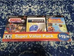 Background - Super Value Pack [Pinball Hall Of Fame, Brunswick Pro Bowling, Cocoto Fishing Master] - PlayStation 2 - Retrocharting