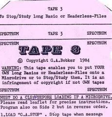 Tape 3 - ZX Spectrum - Retrocharting