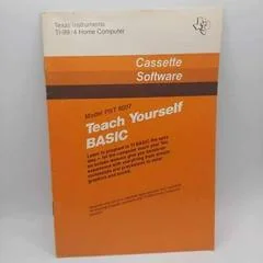 Teach Yourself Basic - TI-99  - Retrocharting