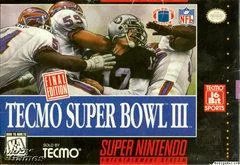 Tecmo Super Bowl III - Super Nintendo - Retrocharting