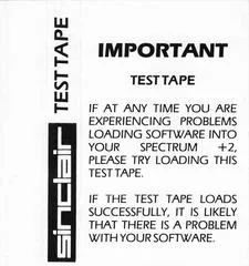 Test Tape - ZX Spectrum - Retrocharting
