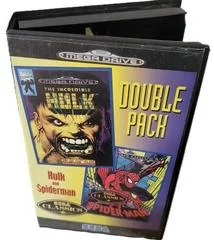 The Incredible Hulk & Spider-Man Double Pack - Sega Genesis - Retrocharting