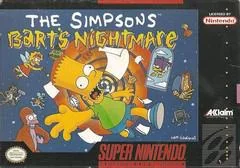 Background - The Simpsons Bart's Nightmare - Super Nintendo - Retrocharting