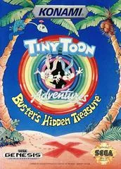 Tiny Toon Adventures Buster's Hidden Treasure [Cardboard Box] - Sega Genesis - Retrocharting