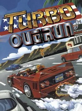 Background - Turbo Outrun - FM Towns Marty  - Retrocharting