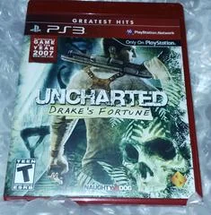 Background - Uncharted Drakes Fortune [Greatest Hits Not For Resale] - PlayStation - Retrocharting
