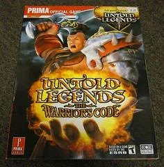 Untold Legends: The Warrior's Code [Prima] - Nintendo DS - Retrocharting