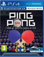 Background - VR Ping Pong: Table Tennis Simulator - Playstation 4 - Retrocharting