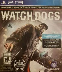 Watch Dogs [Signature Edition] - Playstation 3 - Retrocharting
