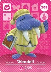 Wendell #209 [Animal Crossing Series 3] - Nintendo DS - Retrocharting