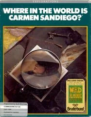 Background - Where in the World is Carmen Sandiego - Commodore 64 - Retrocharting