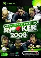 World Championship Snooker 2003 - Xbox - Retrocharting