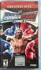 WWE Smackdown Vs. Raw 2007 [Greatest Hits] - PSP - Retrocharting