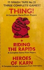 YS Smash Tape No. 25: Thing! + Riding the Rapids + Heroes of Karn - Nintendo DS - Retrocharting